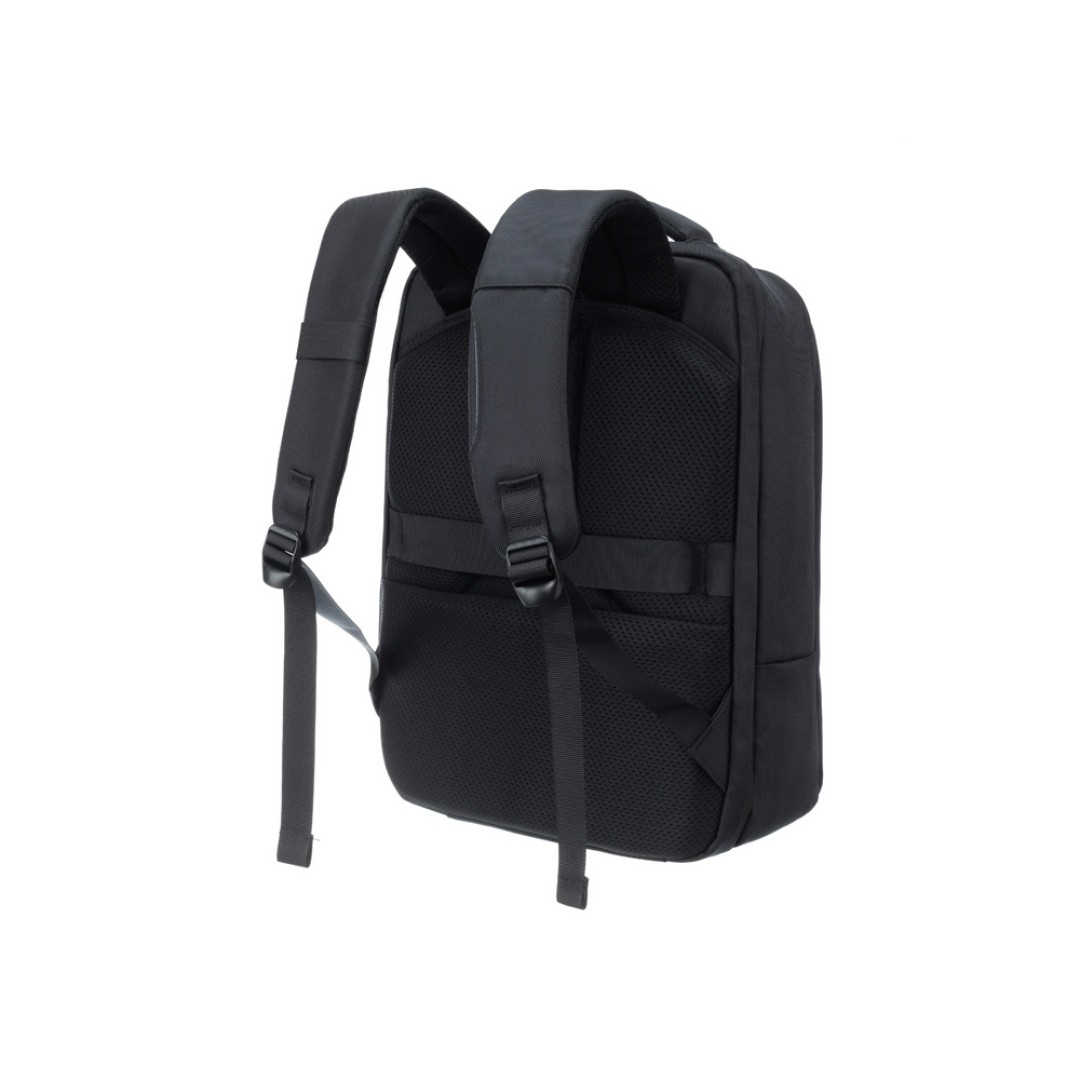 Рюкзак TORBER VOYAGE c отделением для ноутбука 17'', черный, полиэстер 900D, 31х17х44 см, 18 л