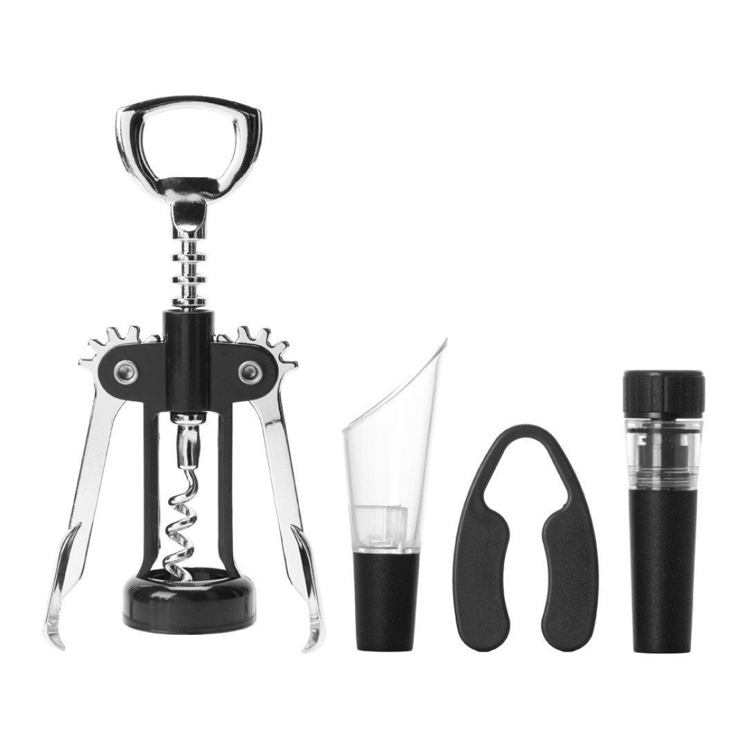 Набор аксессуаров для вина Pinot Grigio 2,0 в тубусе, 4шт