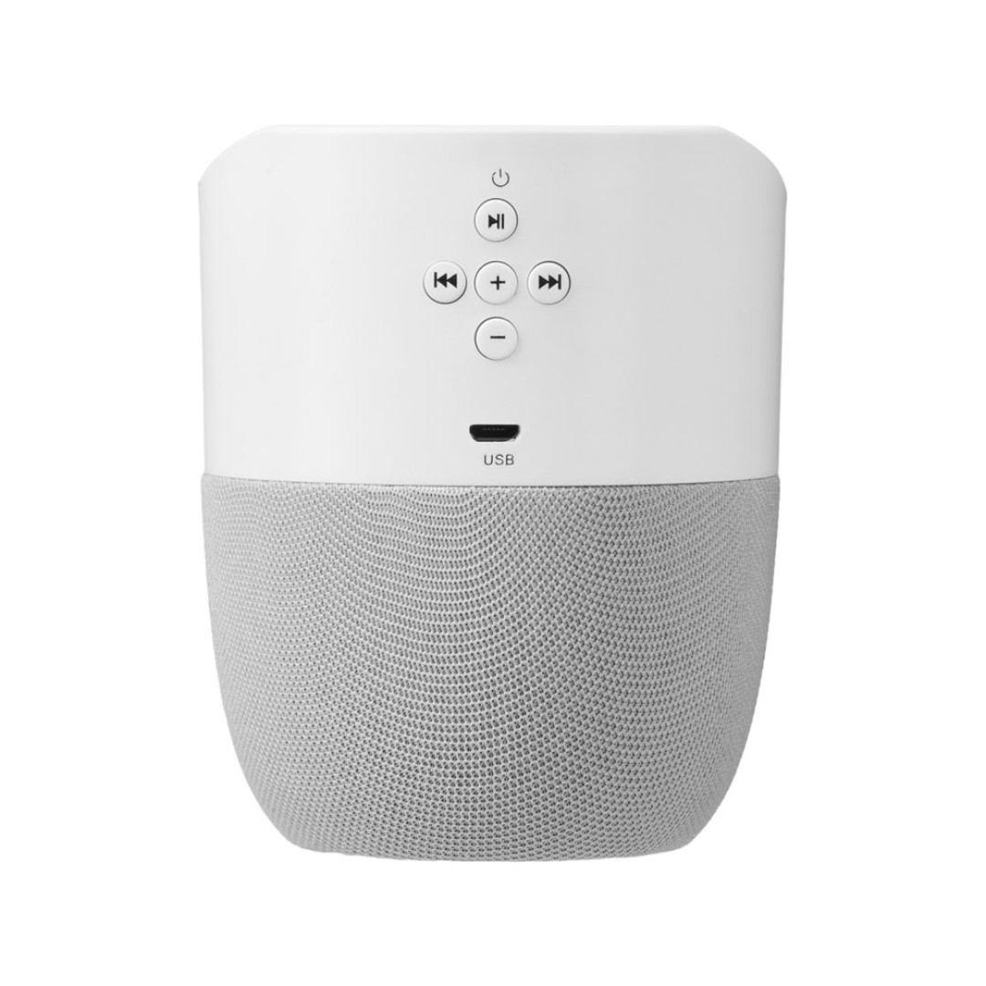 Портативная колонка с беспроводной зарядкой "Shuttle", 5 Вт, белый
