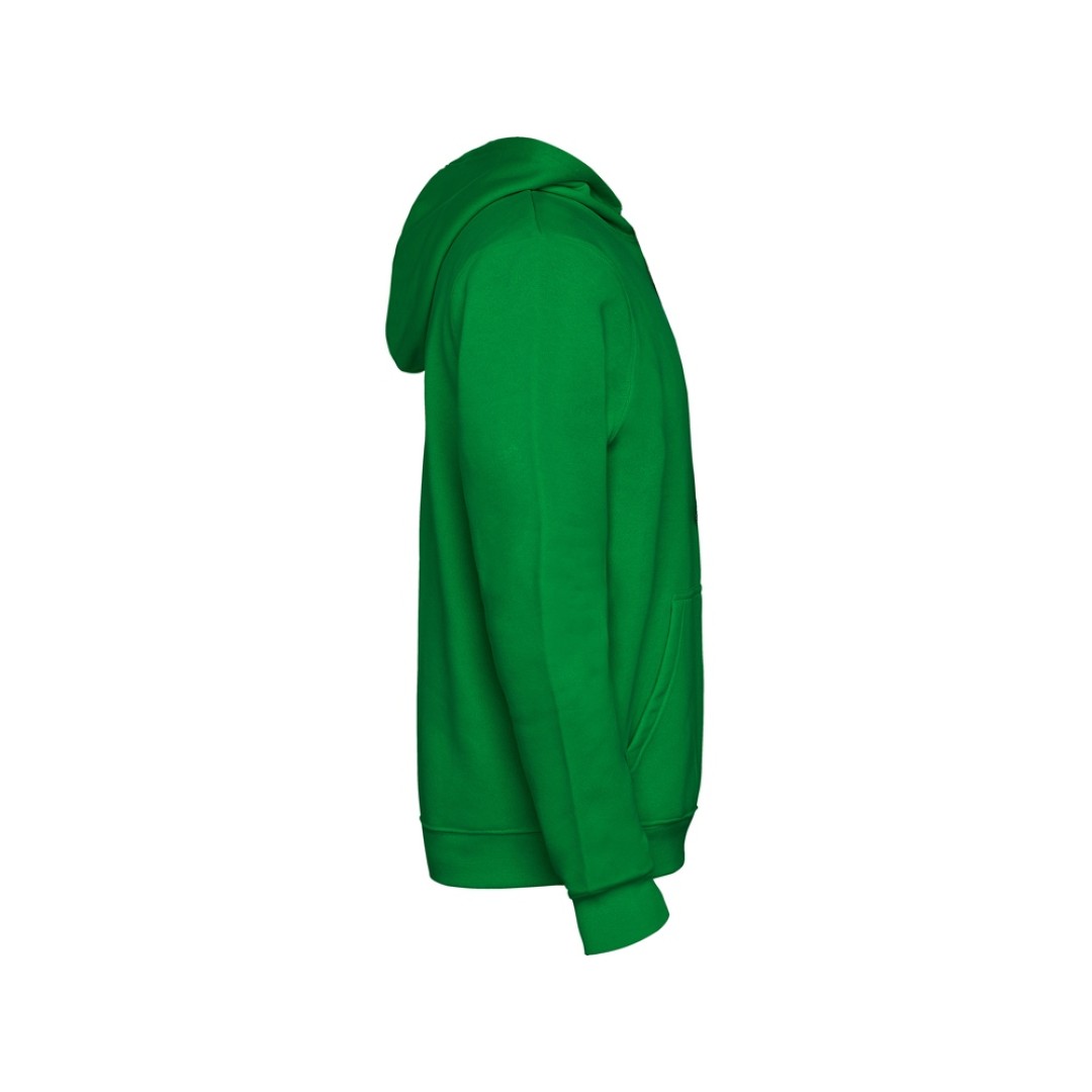 Толстовка с капюшоном "Urban" детская, зеленый/белый