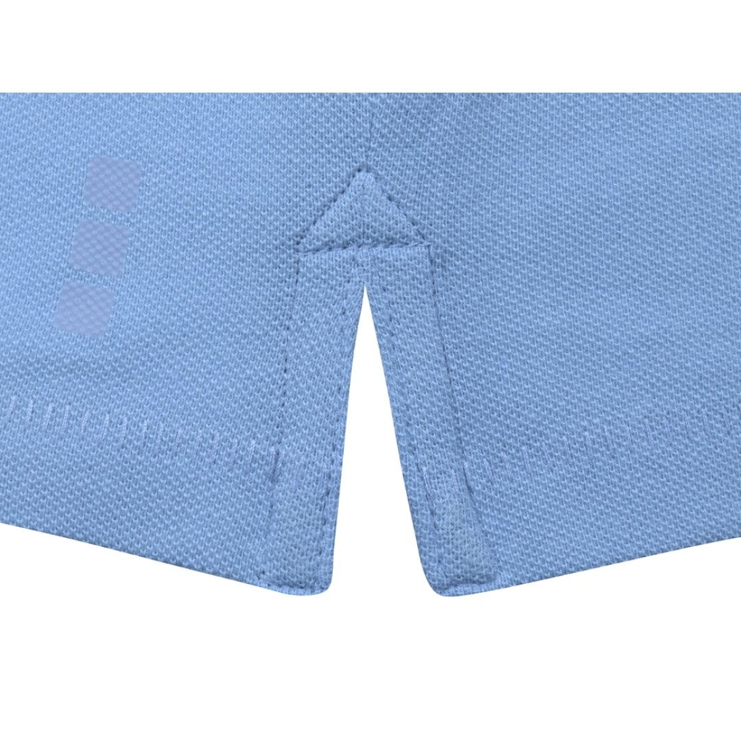 Calgary женская футболка-поло с коротким рукавом, голубой