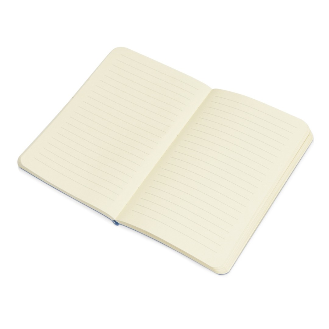 Блокнот А6 "Softy small" 9*13,8 см в мягкой обложке, синий (P)