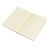 Блокнот А6 "Softy small" 9*13,8 см в мягкой обложке, синий (P)