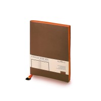 Ежедневник А5 недатированный «Mercury», коричневый
