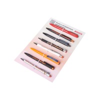 Промо-сет ручек с интересным нанесением 2.0