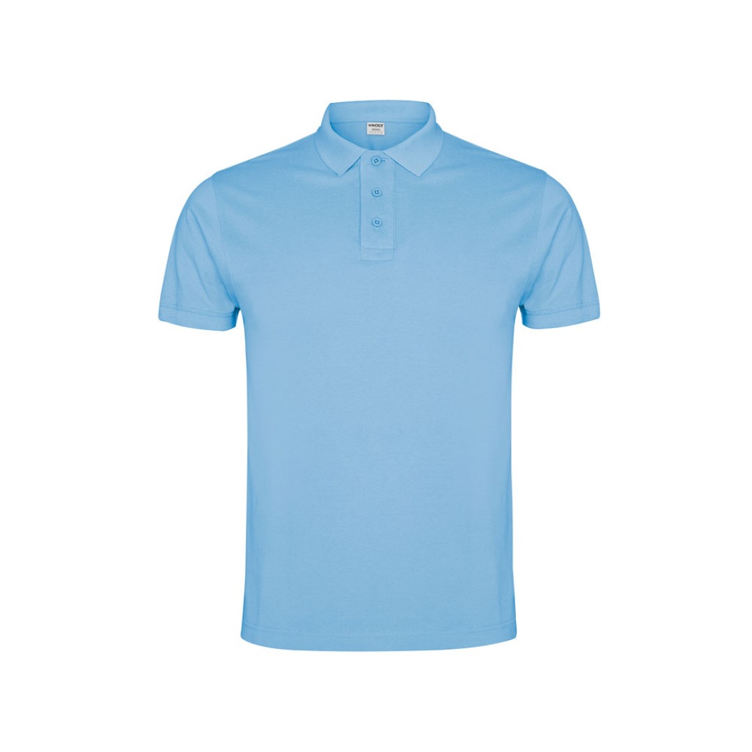 Рубашка поло "Imperium" мужская, небесно-голубой
