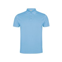 Рубашка поло "Imperium" мужская, небесно-голубой