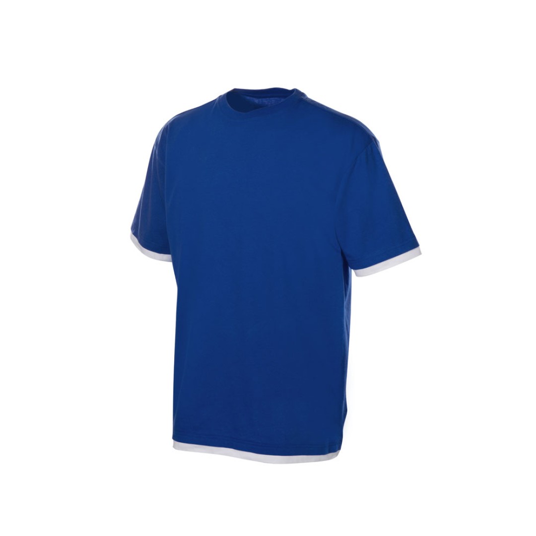 Футболка «Rotterdam» мужская, кл синий/белый