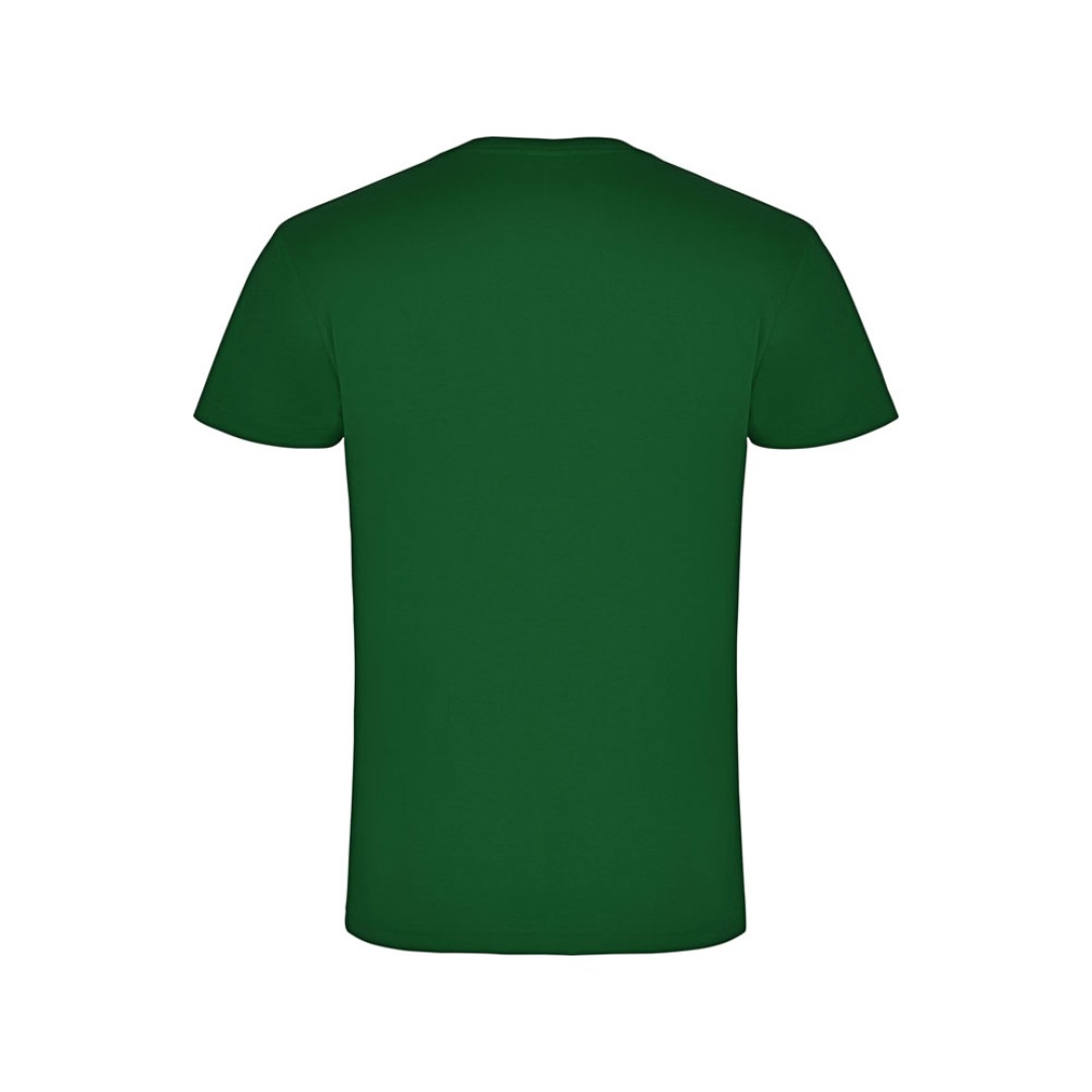 Футболка "Samoyedo" мужская, бутылочный зеленый