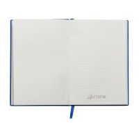 Набор блокнот в гибкой обложке А5 и металлическая шариковая ручка "Nabokov", синий