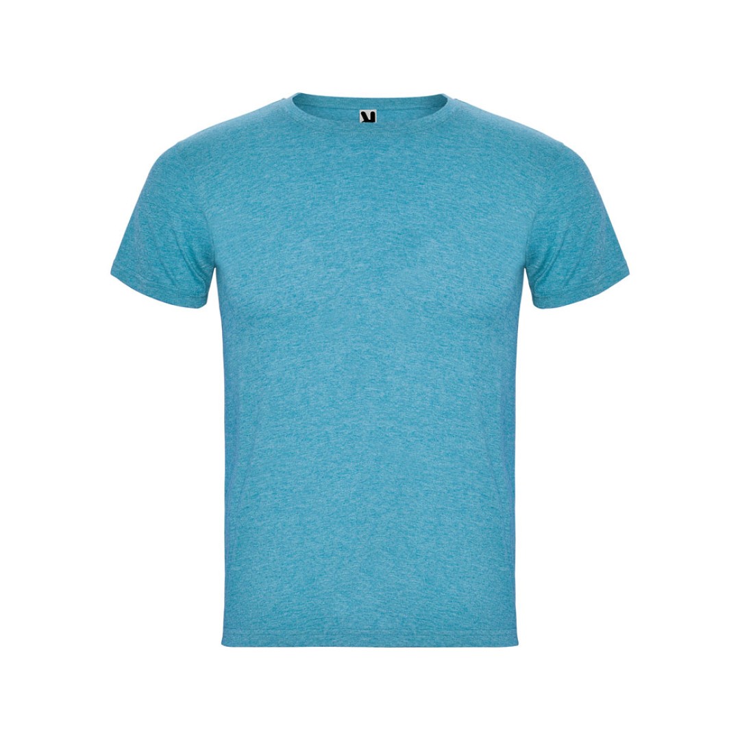 Футболка "Fox" мужская, бирюзовый меланж