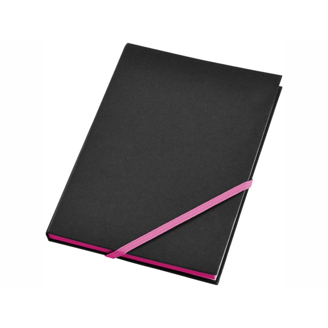 Блокнот А5 "Travers", черный/розовый