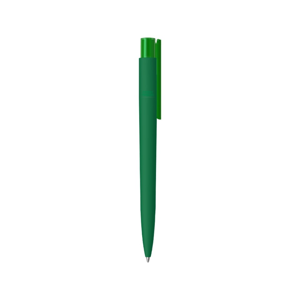 Шариковая ручка "RECYCLED PET PEN PRO K transparent GUM" soft-touch, зеленый
