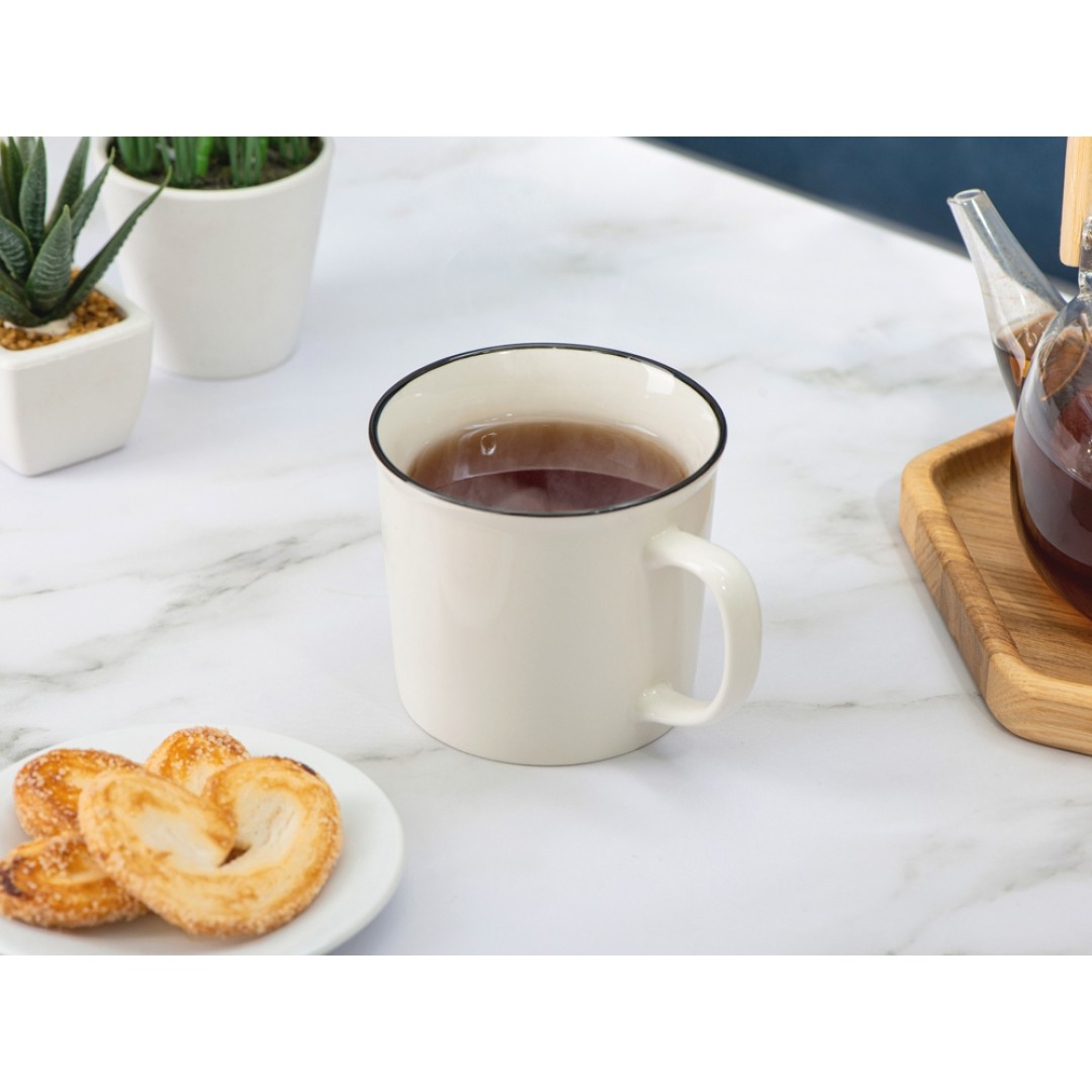 Кружка "Nancy Line", белый/черный