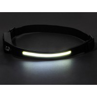 Налобный фонарь 2-в-1 c управлением жестами "Spacelight", черный