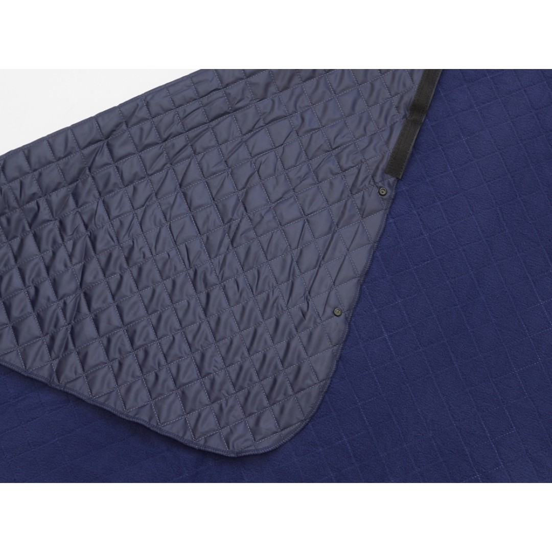 Пончо Cappy с капюшоном на липучке в мешке, темно-синий