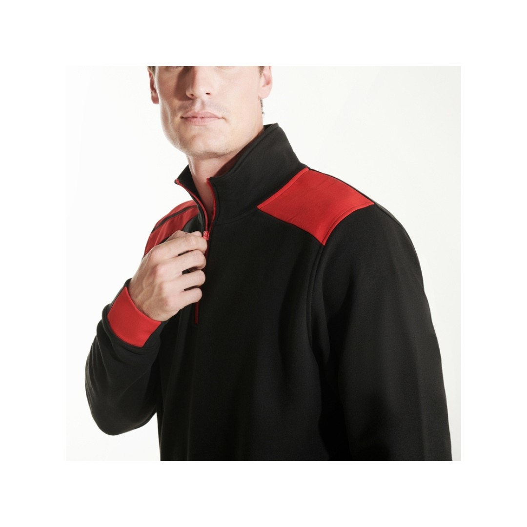 Толстовка "Maverick", черный/красный