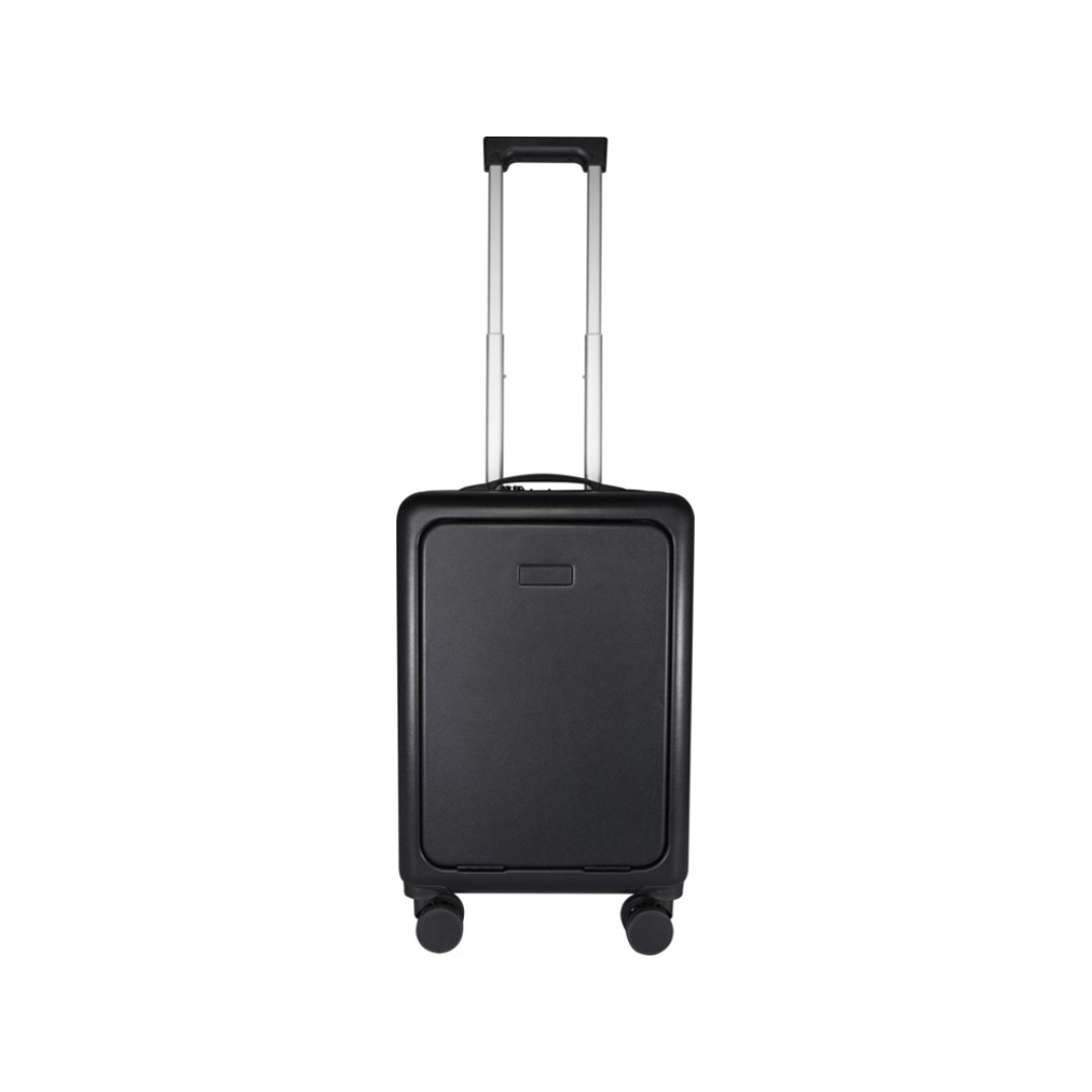 Rover Pro 20-дюймовый чемодан на колесах из материалов, переработанных согласно стандарту GRS, объемом 40 л - сплошной черный