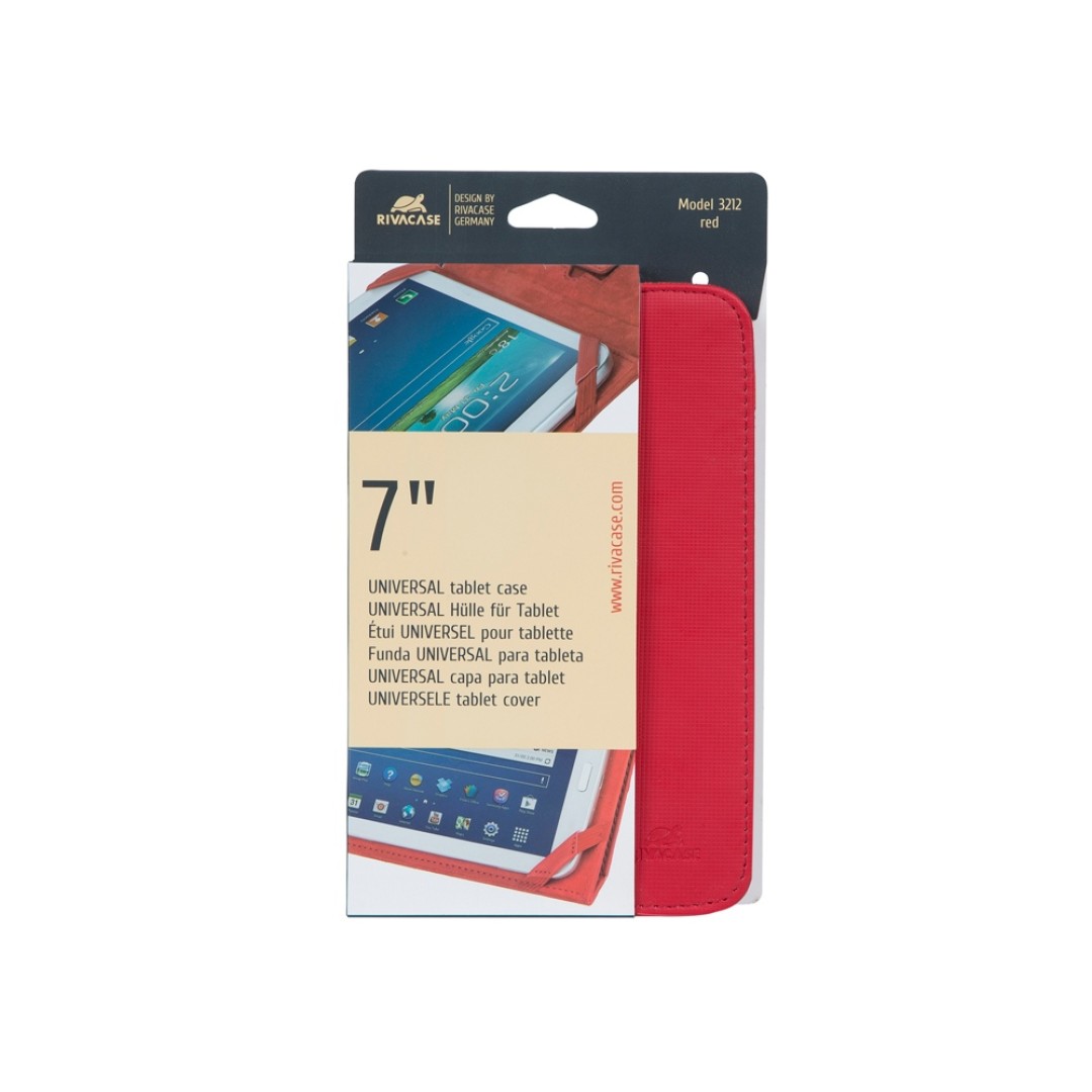 Чехол универсальный для планшета 7" 3212, красный