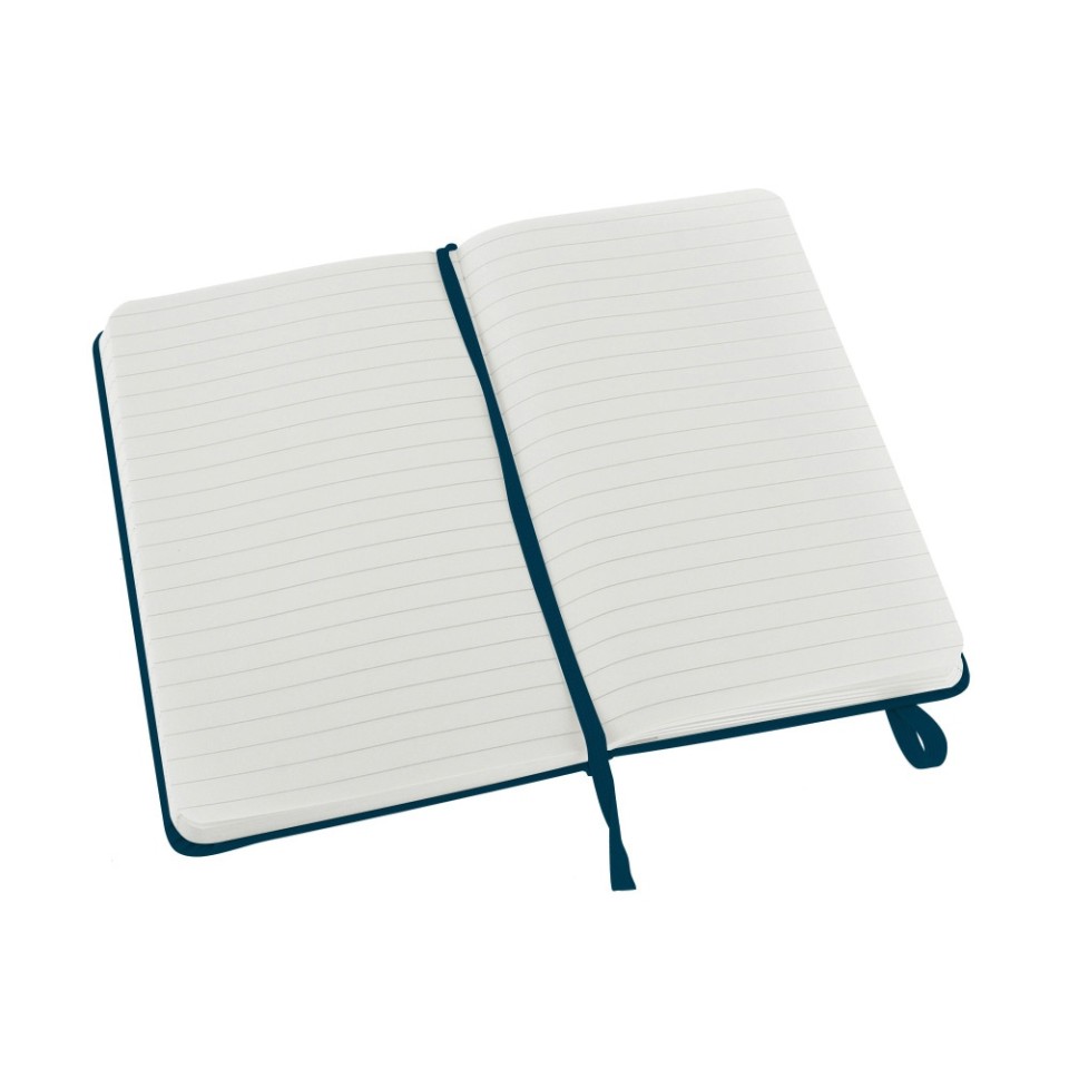 Записная книжка Moleskine Classic (в линейку) в твердой обложке, Pocket (9x14см), голубой сапфир