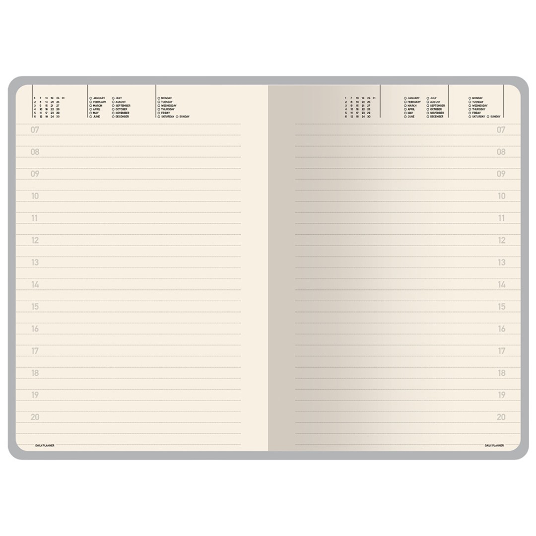 Ежедневник А5 "Megapolis Color New" soft-touch, салатовый