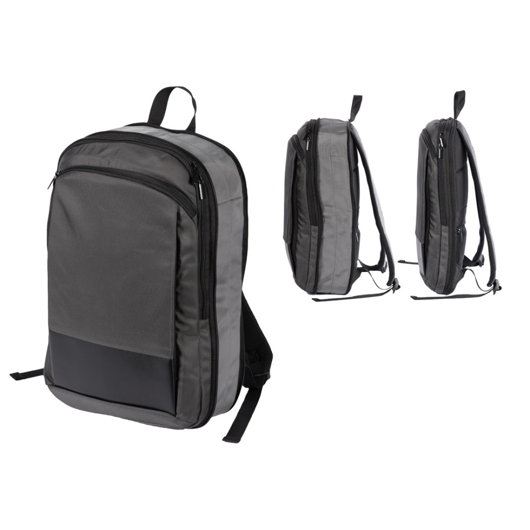 Расширяющийся рюкзак Slimbag для ноутбука 15,6", серый