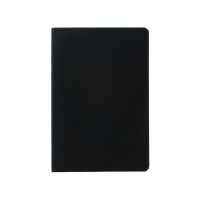 Блокнот "Wispy 2.0", гибкая обложка A5, 64 листа в линейку, черный