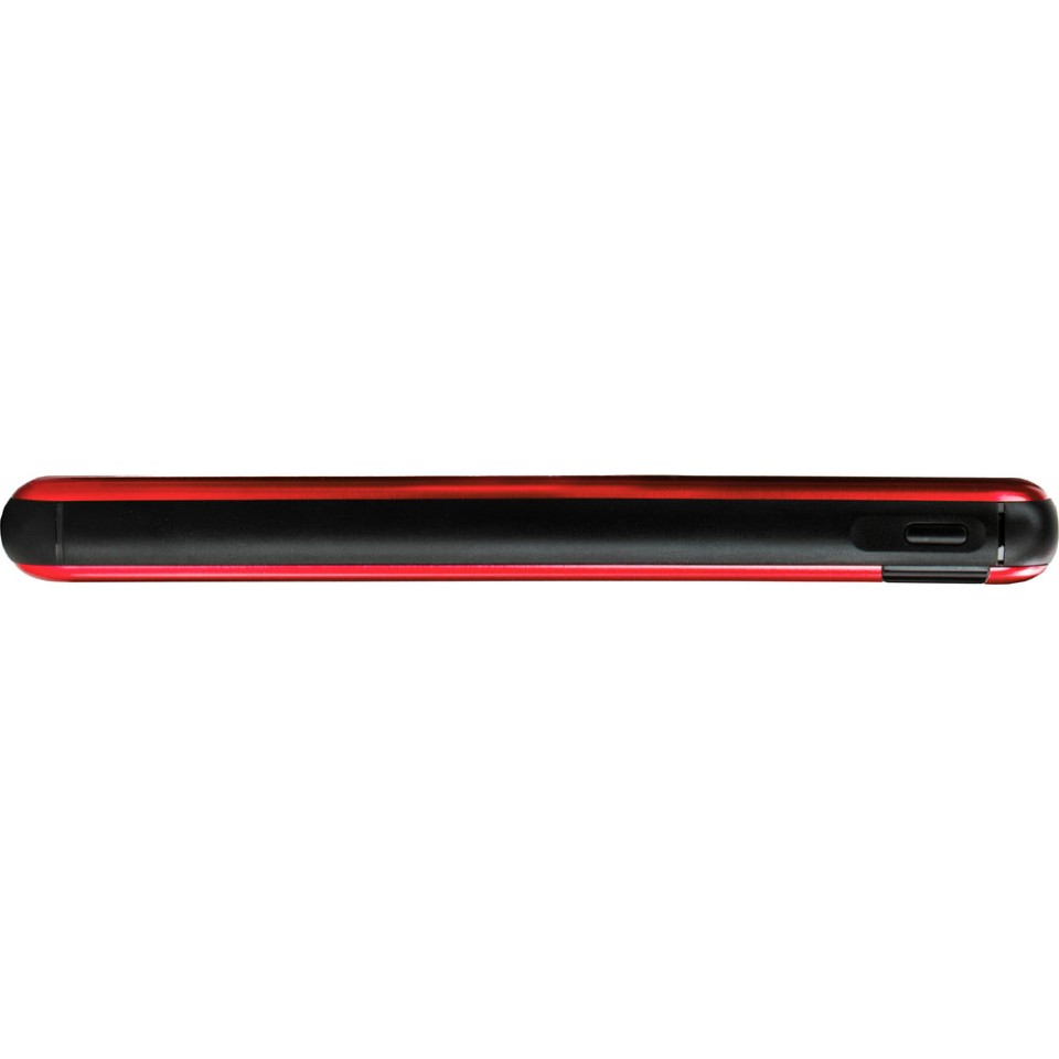 Внешний аккумулятор «Forge» v.2, металл, 10000mah, красный