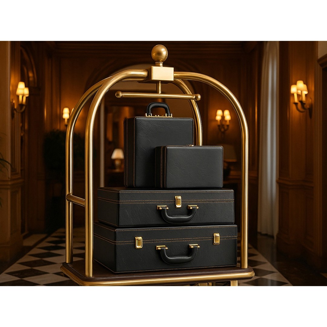 Дипломат подарочный, темно-коричневый