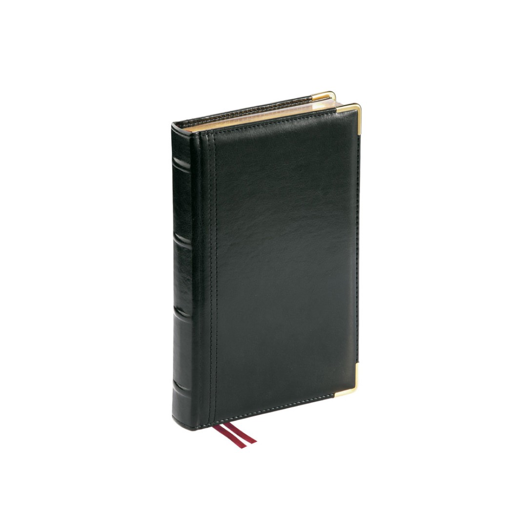 Ежедневник А5 полудатированный «Boss», черный