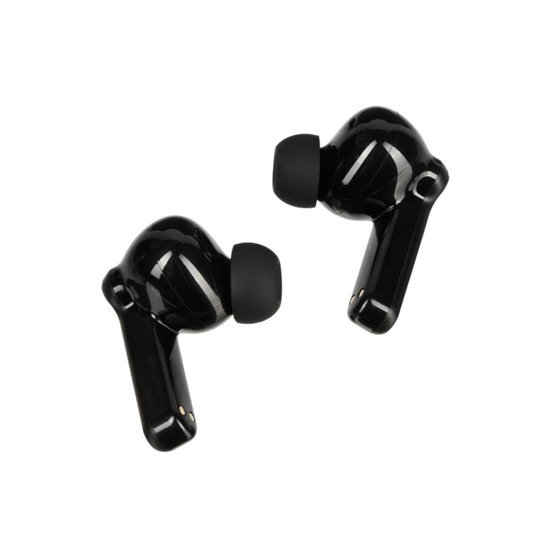 Беспроводные наушники с шумоподавлением c подсветкой лого «Lites», черные