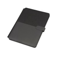 Папка для документов “Kadeo” с блокнотом, темно-серый (Р)