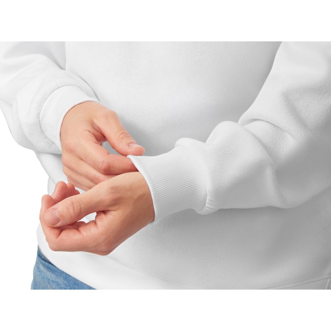 Толстовка с капюшоном оверсайз «Lisbon» унисекс, белый