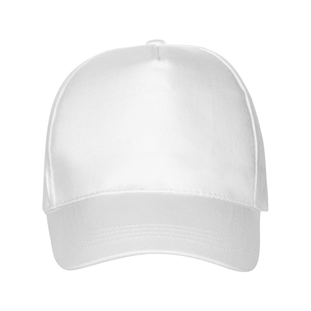 Бейсболка "Мемфис 230" 5-панельная, белый
