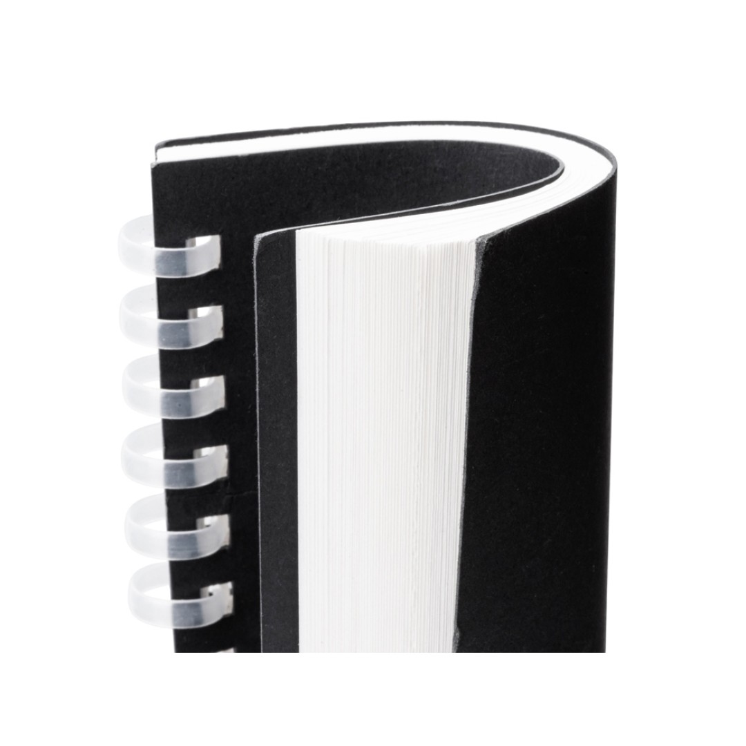 Блокнот на мягкой спирали А6 "Sahara", 60 листов 70 гр/м2, черный