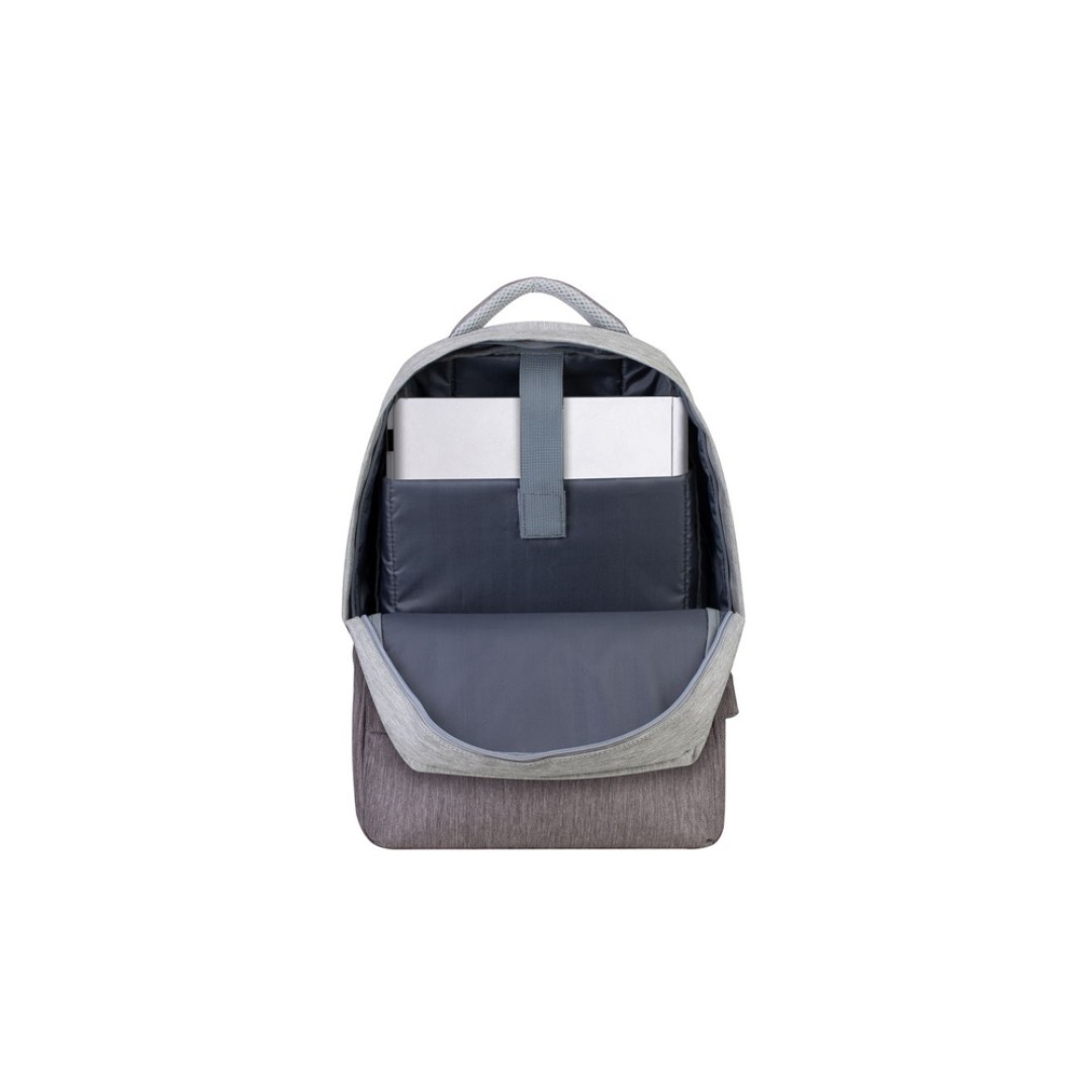 RIVACASE 7562 grey/mocha рюкзак для ноутбука 15.6", серый/кофейный