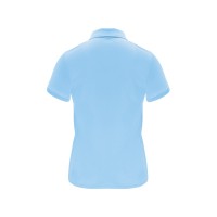 Рубашка поло женская "Monzha", небесно-голубой