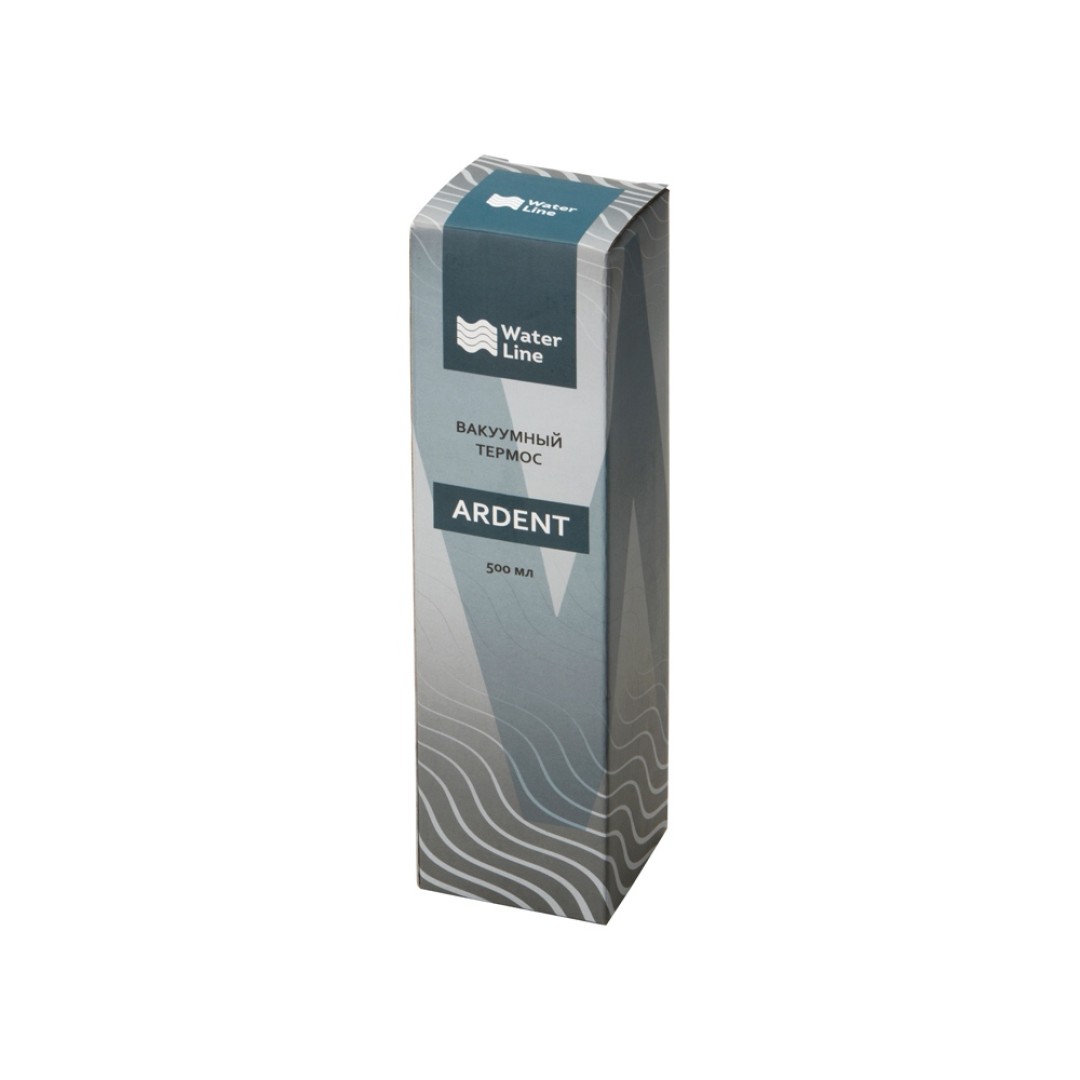 Вакуумный термос "Ardent" Waterline, 500 мл, черный