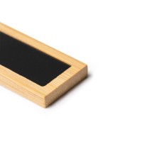 Брелок KRAUS из натурального дерева и стали KRAUS, прямоугольный