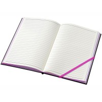 Блокнот А5 "Travers", черный/розовый
