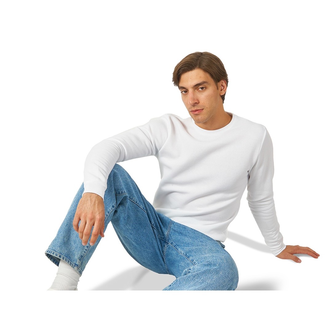 Толстовка промо "London" мужская, белый