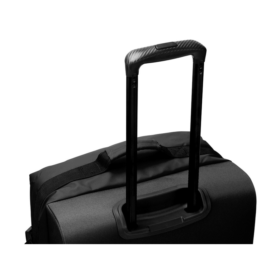 Сумка на колесах TORBER Mobi, чёрный, полиэстер 900D с PU покрытием, 70 х 41 х 28,5 см, 81 л