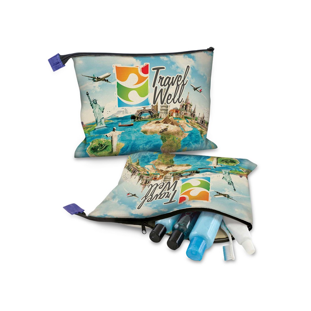 Дорожная косметичка с возможностью полноцветной печати