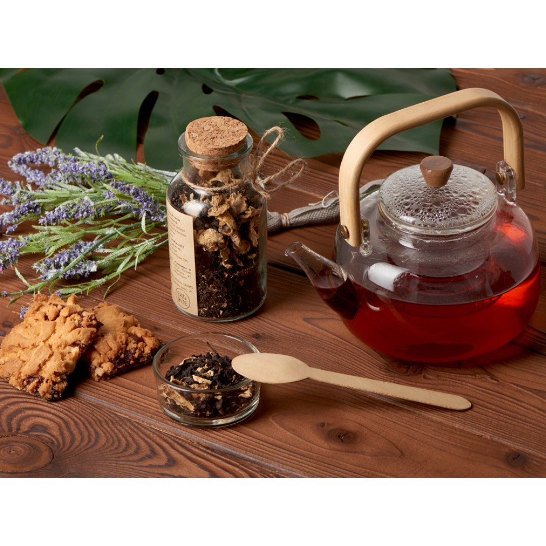 Сокочай чёрный Имбирь и Клюква Стекло 70г