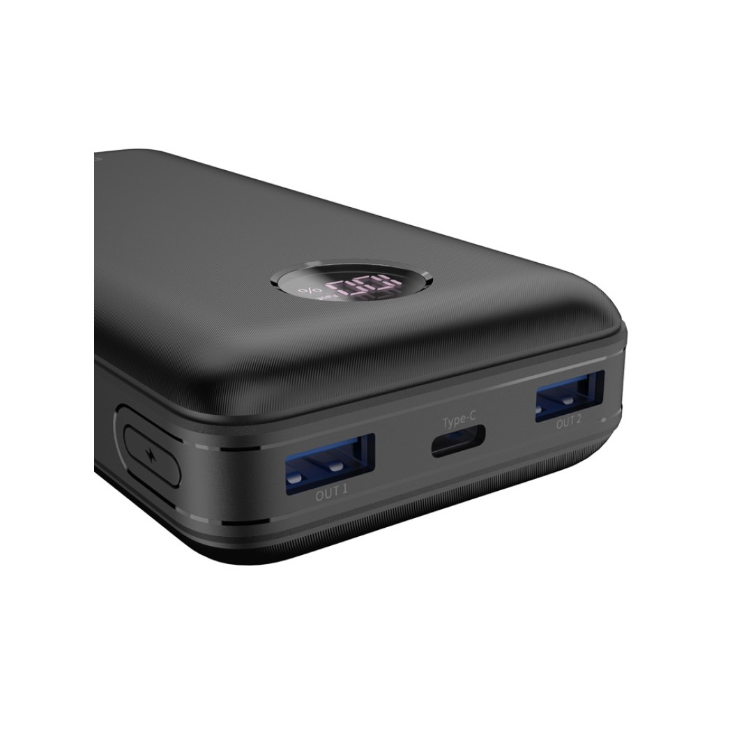 Портативный аккумулятор Canyon PB-2002 (CNE-CPB2002B), черный