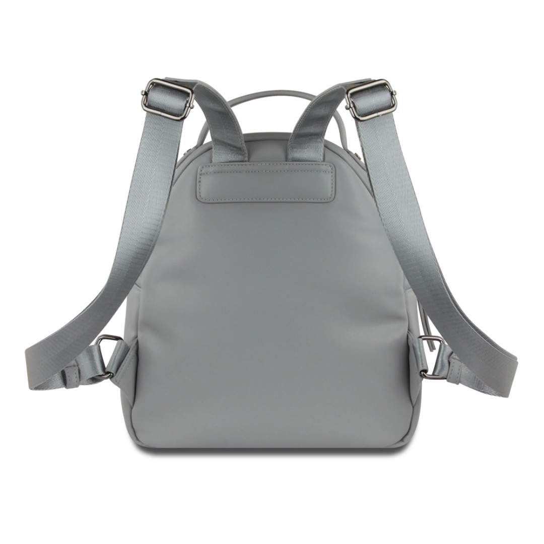 Рюкзак женский BUGATTI Cara, серый, полиуретан, 25,5х11х27,5 см, 7 л