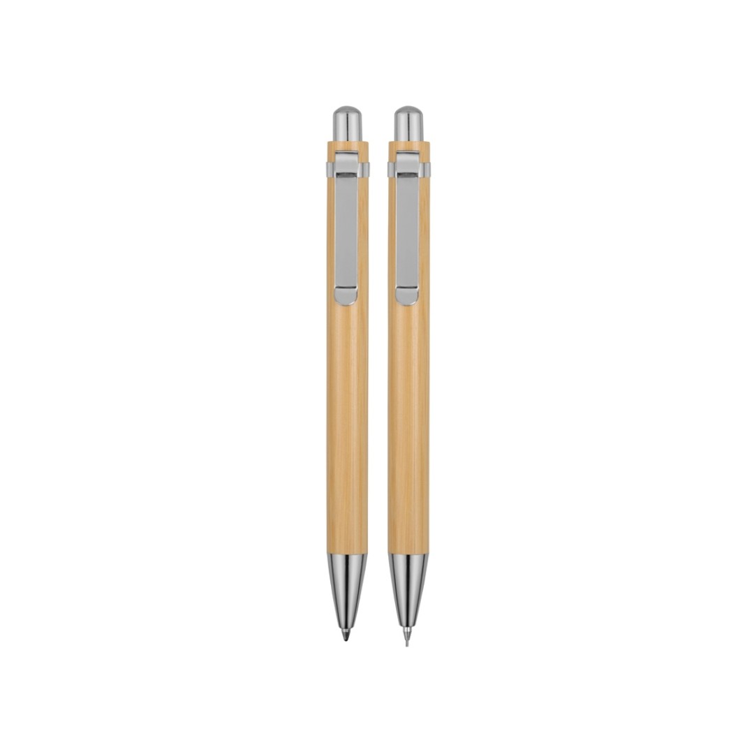 Набор "Bamboo" шариковая ручка и механический карандаш