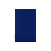 Бизнес тетрадь А5 "Megapolis flex" 60 л. soft touch клетка, синий