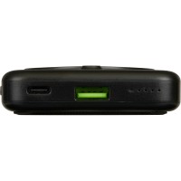 Внешний беспроводной аккумулятор «GenerIQ», 10000 мАч, черный