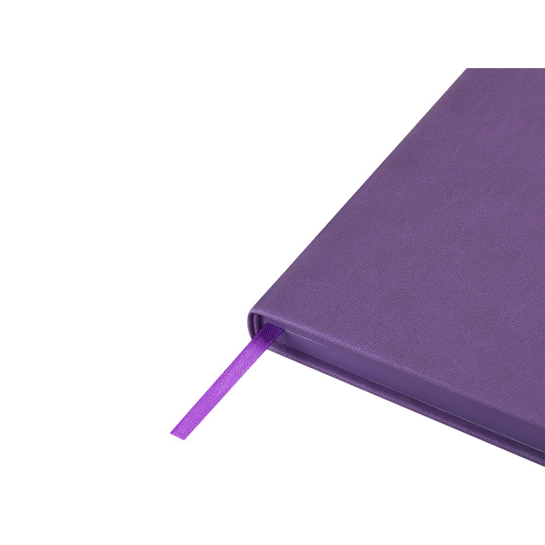 Ежедневник А5 "Megapolis Color New" soft-touch, фиолетовый